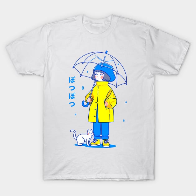 Rain drops T-Shirt by DesignedbyWizards